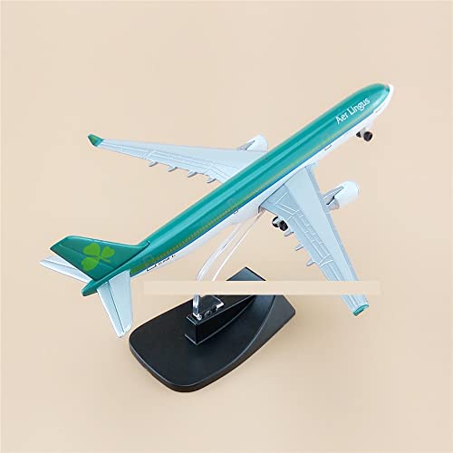 ZYAURA Umweltbild Für: 14 cm Air AER Lingus A330 Airbus 330 Airline Flugzeugmodell aus Metalllegierung von ZYAURA