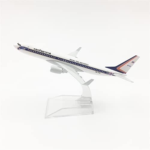 ZYAURA Umweltbild Für: 16 cm 1: 400 Flugzeug B737 Roal Thai Air Force One Legierte Flugzeugmodell von ZYAURA