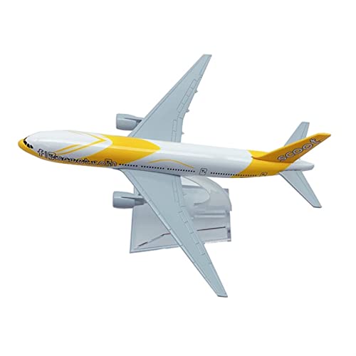 ZYAURA Umweltbild Für: 16 cm 1:400 777 B777 Legierung Modell Fly Scoot Airline B777 Flugzeug Modell Spielzeug ZYAURA Umweltbild Für: 16 cm 1:400 777 B777 Legierung Modell Fly Scoot Airline B777 Flugzeug Modell Spielzeug von ZYAURA