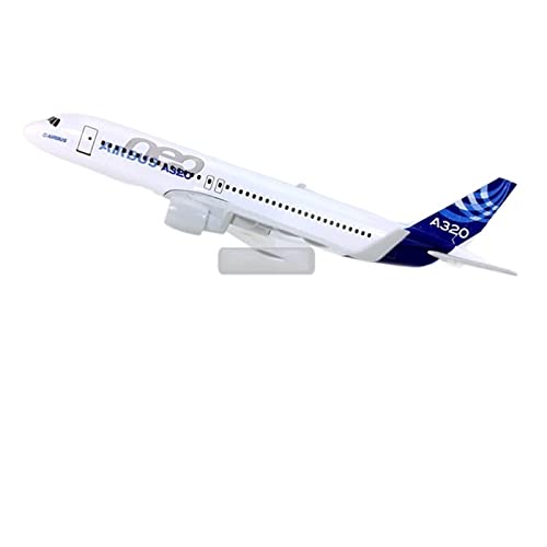 ZYAURA Umweltbild Für: 16 cm Airbus A320 Flugzeugmodell 1: 400 Flugzeugmodell aus Druckgussmetall von ZYAURA