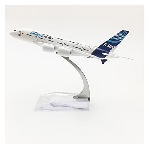 ZYAURA Umweltbild Für: 16-cm-Flugzeuge Airbus A380 Flugzeuge aus Druckgusslegierung Flugzeugmodell Spielzeug Geschenkkollektion von ZYAURA