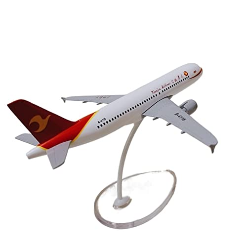ZYAURA Umweltbild Für: 16 cm Legierungsmetall Air China TianJin Airlines Airbus 320 A320 Airways Maßstab 1:400 von ZYAURA