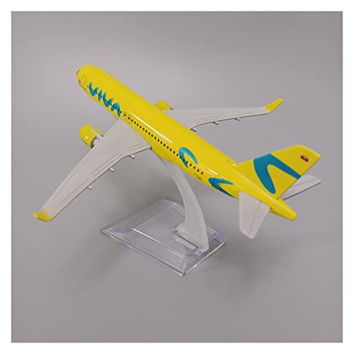 ZYAURA Umweltbild Für: 16 cm Legierungsmetall Viva Air Airbus 320 A320 Airline-Modell aus Druckguss ZYAURA Umweltbild Für: 16 cm Legierungsmetall Viva Air Airbus 320 A320 Airline-Modell aus Druckguss von ZYAURA