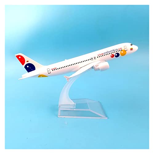 ZYAURA Umweltbild Für: 16 cm Live Columbia A320 Flugzeugmodell Legierung 16 cm von ZYAURA