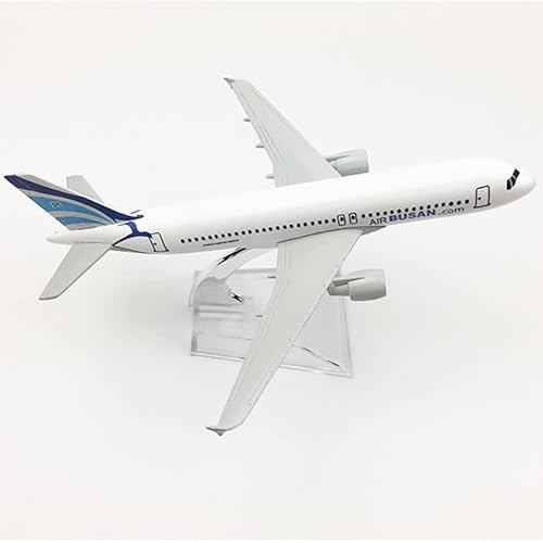 ZYAURA Umweltbild Für: 16 cm großes Flugzeugmodell Airbus A320 Airlines aus Metalldruckguss im Maßstab 1:400 von ZYAURA