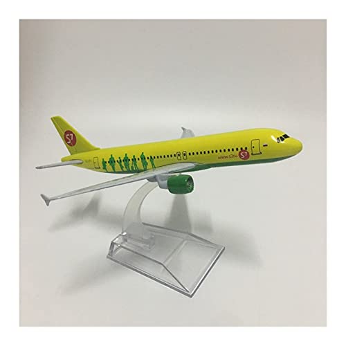 ZYAURA Umweltbild Für: 16 cm großes S7 Airlines Airbus A320-Flugzeugmodell aus Metalldruckguss im Maßstab 1:400 ZYAURA Umweltbild Für: 16 cm großes S7 Airlines Airbus A320-Flugzeugmodell aus Metalldruckguss im Maßstab 1:400 von ZYAURA
