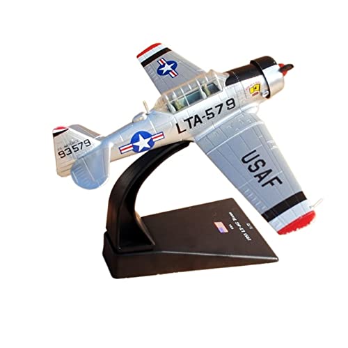 ZYAURA Umweltbild Für: 1953 LT-6G Texas American Teach, simuliertes Flugzeug aus Metalldruckgusslegierung aus dem Zweiten Weltkrieg, 1/72 ZYAURA Umweltbild Für: 1953 LT-6G Texas American Teach, simuliertes Flugzeug aus Metalldruckgusslegierung aus dem Zweiten Weltkrieg, 1/72 von ZYAURA