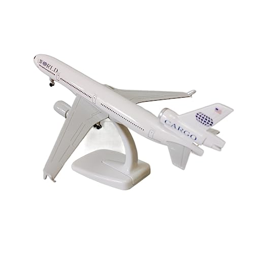 ZYAURA Umweltbild Für: 20 cm Airline World Cargo MD-11 Flugzeugmodell, Flugzeug aus legiertem Metall von ZYAURA