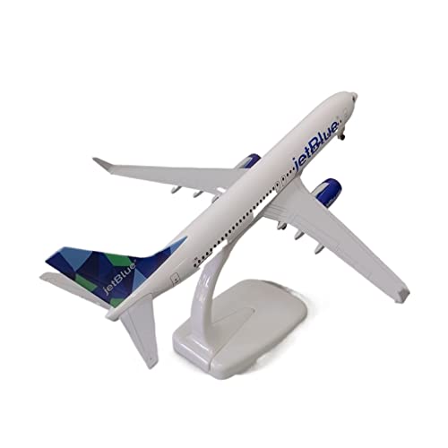 ZYAURA Umweltbild Für: 20 cm Legierungsmetall Aviation Jetblue Boeing 737 Airlines Druckgussflugzeug-Modellflugzeug ZYAURA Umweltbild Für: 20 cm Legierungsmetall Aviation Jetblue Boeing 737 Airlines Druckgussflugzeug-Modellflugzeug von ZYAURA