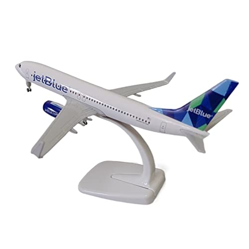 ZYAURA Umweltbild Für: 20-cm-Legierungsmetall-Luftfahrt-JetBlue Airways B737-Flugzeugmodell von ZYAURA