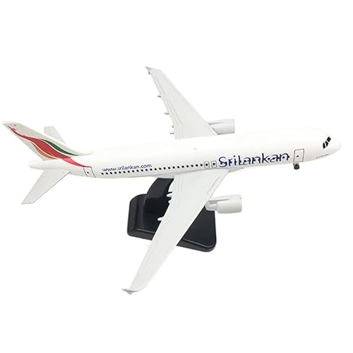 ZYAURA Umweltbild Für: 20 cm SriLankan Airlines 16 cm Airbus A320-Druckguss-Flugzeugmodell aus legiertem Metall ZYAURA Umweltbild Für: 20 cm SriLankan Airlines 16 cm Airbus A320-Druckguss-Flugzeugmodell aus legiertem Metall von ZYAURA