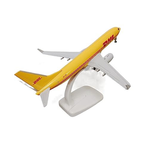 ZYAURA Umweltbild Für: 20 cm legiertes Metallluftflugzeugmodell DHL Airlines Boeing 737 B737 von ZYAURA