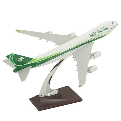 ZYAURA Umweltbild Für: 30CM Flugzeuge im Maßstab 1:200 Iraqi Airways Boeing 747-400 Flugzeugmodell aus Harz von ZYAURA