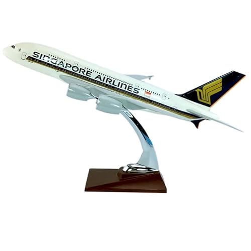 ZYAURA Umweltbild Für: 35 cm Maßstab 1:200 Airbus A380-800 Flugzeugmodell Spielzeug Harz Luftfahrtflugzeug von ZYAURA