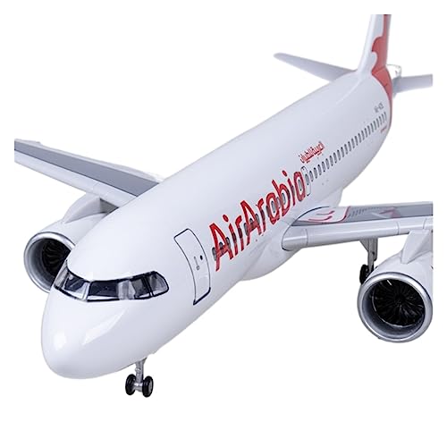 ZYAURA Umweltbild Für: 47 cm A320-Modell, Airararabia Airlines Airbus-Harzmodell im Maßstab 1:80 von ZYAURA