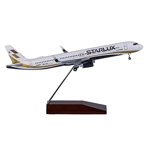 ZYAURA Umweltbild Für: A321NEO Starlux Airlines-Flugzeugmodell aus ABS-Kunststoff im Maßstab 1:200 von ZYAURA