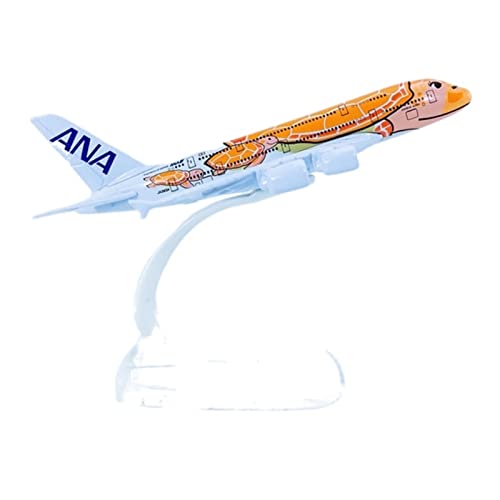 ZYAURA Umweltbild Für: A340-300-Flugzeugmodell im Maßstab 1:400, Gulf Airlines-Legierungsflugzeugmodell von ZYAURA