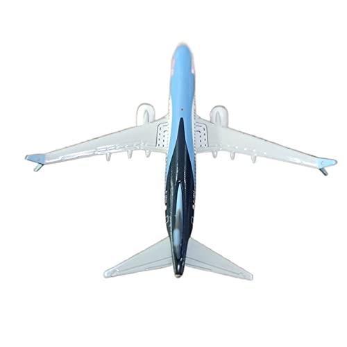 ZYAURA Umweltbild Für: A340-300-Flugzeugmodell im Maßstab 1:400, Gulf Airlines-Legierungsflugzeugmodell von ZYAURA