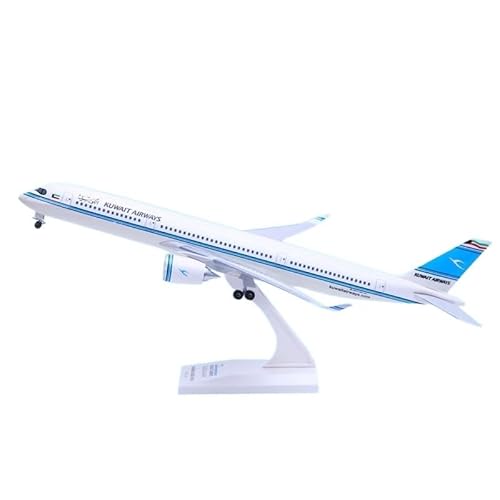 ZYAURA Umweltbild Für: A340-300-Flugzeugmodell im Maßstab 1:400, Gulf Airlines-Legierungsflugzeugmodell von ZYAURA