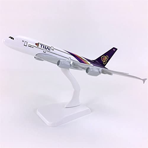 ZYAURA Umweltbild Für: A340-300-Flugzeugmodell im Maßstab 1:400, Gulf Airlines-Legierungsflugzeugmodell von ZYAURA