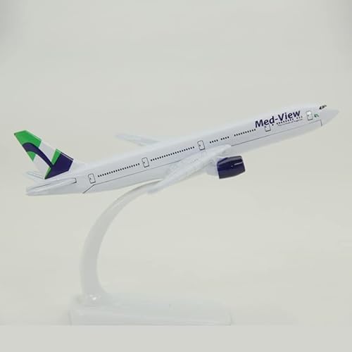 ZYAURA Umweltbild Für: A340-300-Flugzeugmodell im Maßstab 1:400, Gulf Airlines-Legierungsflugzeugmodell von ZYAURA