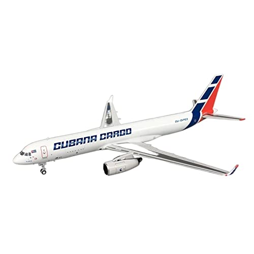 ZYAURA Umweltbild Für: Air Cuba TU204-100CE Metallflugzeugmodell im Maßstab 1:400 von ZYAURA