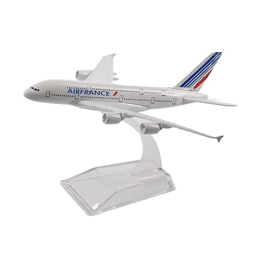 ZYAURA Umweltbild Für: Air France Passagierflugzeug A380, Flugzeugmodell, Flugzeugmodell aus Metalldruckguss im Maßstab 1:400 ZYAURA Umweltbild Für: Air France Passagierflugzeug A380, Flugzeugmodell, Flugzeugmodell aus Metalldruckguss im Maßstab 1:400 von ZYAURA