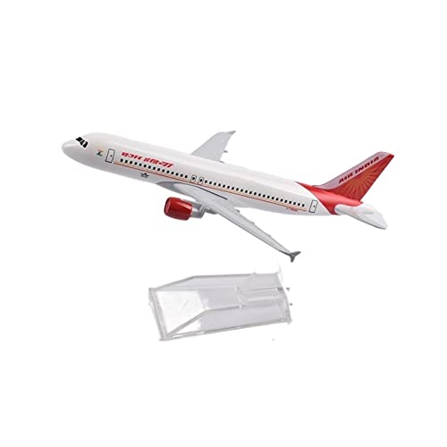 ZYAURA Umweltbild Für: Air India Airbus A320 Flugzeugmodell Flugzeug Modellflugzeug Druckguss Metall Maßstab 1:400 von ZYAURA