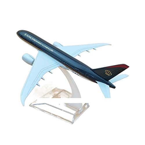 ZYAURA Umweltbild Für: Air Royal Jordanian B787 Boeing 787 Airways Flugzeugmodell aus Metalllegierung von ZYAURA