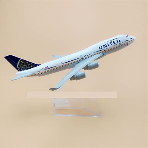 ZYAURA Umweltbild Für: Air United B747 Airline-Modell aus legiertem Metall, Boeing 747 Airline-Modell von ZYAURA