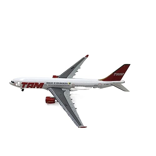 ZYAURA Umweltbild Für: Airbus A330-200Tam Skymark Airlines Simulations-Passagierflugzeug-Legierungsmodell im Maßstab 1:500 von ZYAURA
