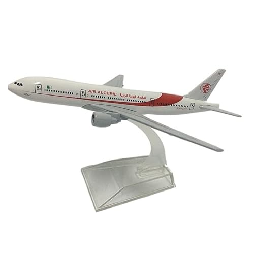 ZYAURA Umweltbild Für: Algerien Boeing 777, Modellflugzeug, Druckguss-Metallflugzeug im Maßstab 1:400 von ZYAURA