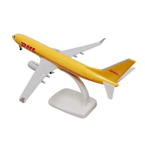 ZYAURA Umweltbild Für: Alloy Metal Air DHL Boeing 737 B737 Airline Druckguss-Flugzeugmodell von ZYAURA