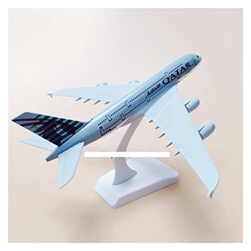 ZYAURA Umweltbild Für: Alloy Metal Aviation Qatar Airways A380 Flugzeugmodell Qatar Airbus Flugzeugmodell ZYAURA Umweltbild Für: Alloy Metal Aviation Qatar Airways A380 Flugzeugmodell Qatar Airbus Flugzeugmodell von ZYAURA