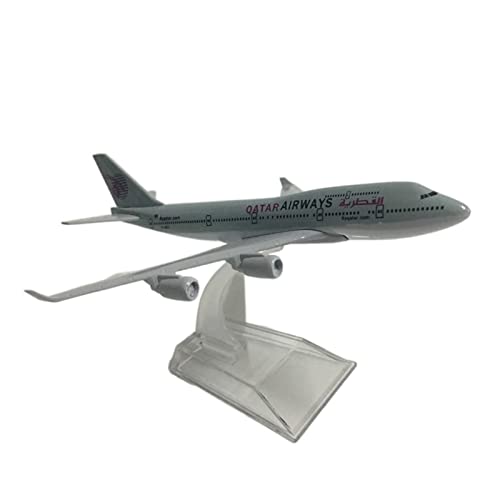 ZYAURA Umweltbild Für: Alloy Metal Aviation Qatar Airways Boeing 747 B747 400 Airline-Flugzeugmodell von ZYAURA