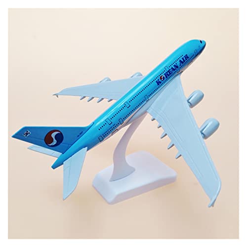 ZYAURA Umweltbild Für: Alloy Metal Korean Airlines Airbus 380 A380 Airways Druckguss-Flugzeugmodell von ZYAURA