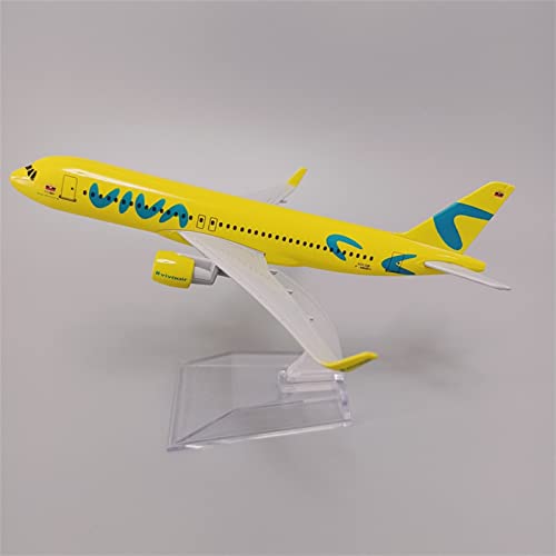 ZYAURA Umweltbild Für: Alloy Metal Viva Air Airbus 320 A320 Airline Aircraft Model Airways Druckguss-Flugzeugmodell von ZYAURA