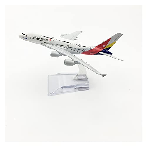 ZYAURA Umweltbild Für: Asiana Airlines Airbus A380 Flugzeug Metalllegierung Druckguss 1:400 Kinderflugzeugmodell ZYAURA Umweltbild Für: Asiana Airlines Airbus A380 Flugzeug Metalllegierung Druckguss 1:400 Kinderflugzeugmodell von ZYAURA