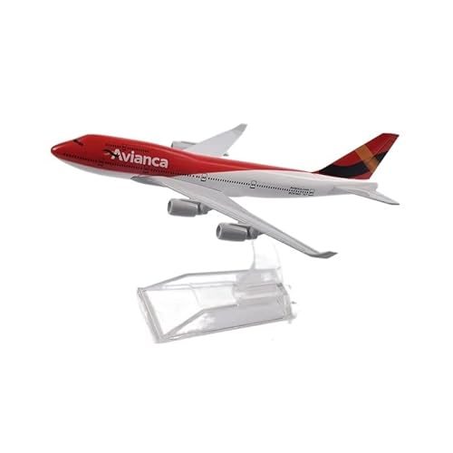 ZYAURA Umweltbild Für: Avianca Boeing 747, Modellflugzeug, Modellflugzeug, Druckguss-Metall, Maßstab 1:400 ZYAURA Umweltbild Für: Avianca Boeing 747, Modellflugzeug, Modellflugzeug, Druckguss-Metall, Maßstab 1:400 von ZYAURA