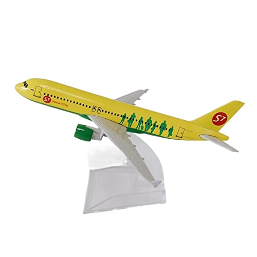 ZYAURA Umweltbild Für: Aviation S7 Airbus 320 A320 Airways Druckguss-Flugzeugmodell, Flugzeugspielzeug, Metalllegierung ZYAURA Umweltbild Für: Aviation S7 Airbus 320 A320 Airways Druckguss-Flugzeugmodell, Flugzeugspielzeug, Metalllegierung von ZYAURA