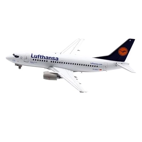 ZYAURA Umweltbild Für: B737-500 D-ABJI Flugzeugmodell im Maßstab 1:200, Flugzeugmodell Einer Fluggesellschaft, Legierungsflugzeugmodell von ZYAURA