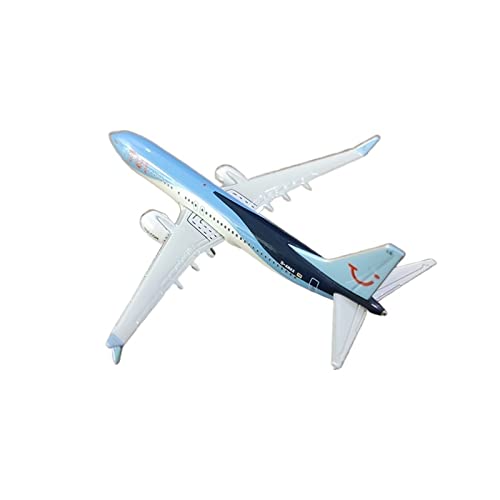 ZYAURA Umweltbild Für: B737 Max 8 Tui Fly Airline-Legierungsflugzeugmodell im Maßstab 1:500, Metalldruckgussflugzeug von ZYAURA