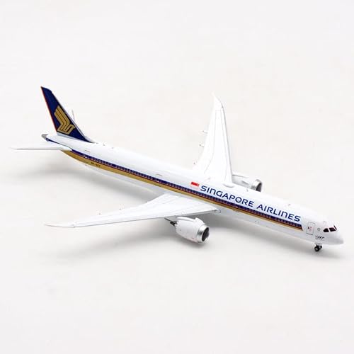 ZYAURA Umweltbild Für: B787-10 9V-SCP 1000TH Airline-Flugzeuge im Maßstab 1:400, Druckgusslegierungs-Flugzeugmodell von ZYAURA