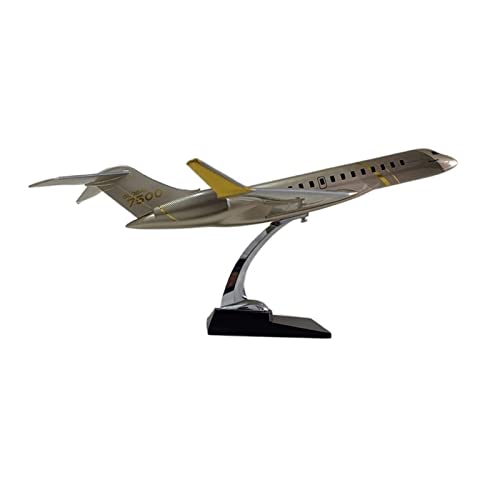 ZYAURA Umweltbild Für: Bombardier Global 7500 Airline-Flugzeug im Maßstab 1:72, Modell aus Druckgusslegierung von ZYAURA