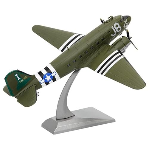 ZYAURA Umweltbild Für: C47-Militärflugzeugmodell im Maßstab 1:100, Spielzeugsammlung, Luftfahrtdisplay ZYAURA Umweltbild Für: C47-Militärflugzeugmodell im Maßstab 1:100, Spielzeugsammlung, Luftfahrtdisplay von ZYAURA