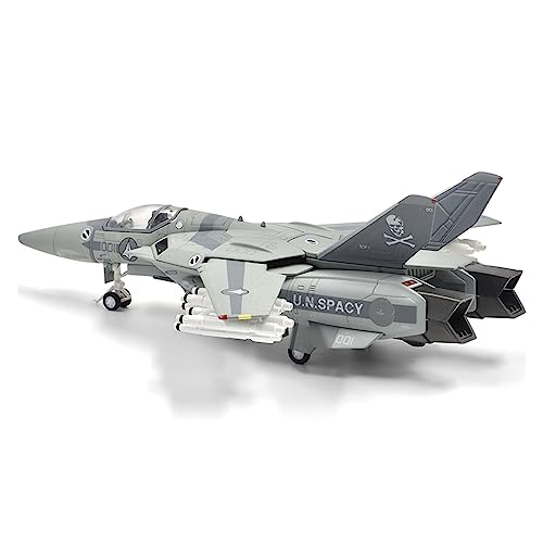 ZYAURA Umweltbild Für: Casting eines Timing-Festungs-VF-1-Legierungsflugzeugmodells im Maßstab 1:72 von ZYAURA