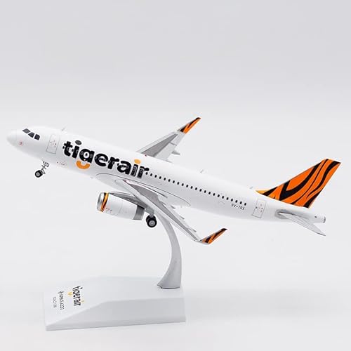 ZYAURA Umweltbild Für: Druckguss-A320 9V-TRX-Flugzeug 320 im Maßstab 1:200, Flugzeugmodell, Sammlermodell von ZYAURA