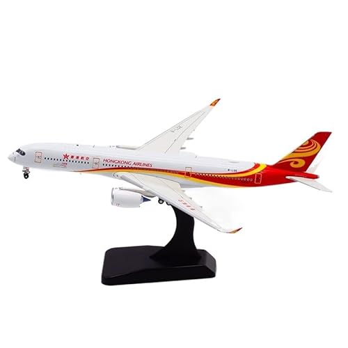 ZYAURA Umweltbild Für: Druckguss-Legierungsflugzeugmodell der Hong Kong Airlines A350-900 B-LGE B-LGH im Maßstab 1:400 von ZYAURA