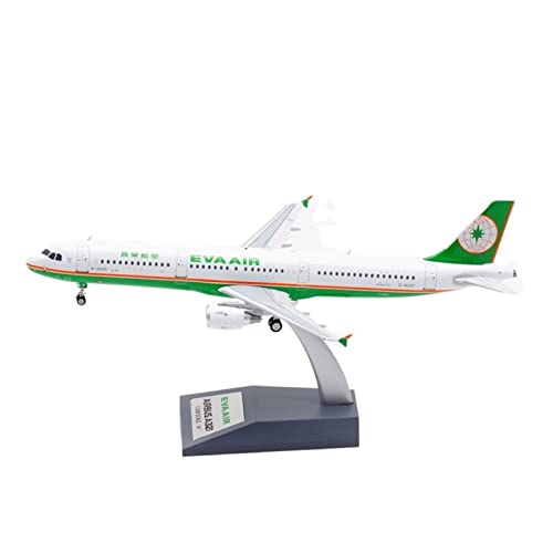 ZYAURA Umweltbild Für: Druckguss-Modellflugzeug aus Eva Air Airbus A321 B-16201 im Maßstab 1:200 von ZYAURA