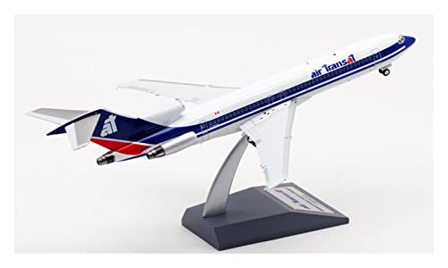 ZYAURA Umweltbild Für: Druckguss-Simulation des Canada Transocean Airliner B727-200 C-Gaal-Legierungsflugzeugmodells im Maßstab 1:200 von ZYAURA